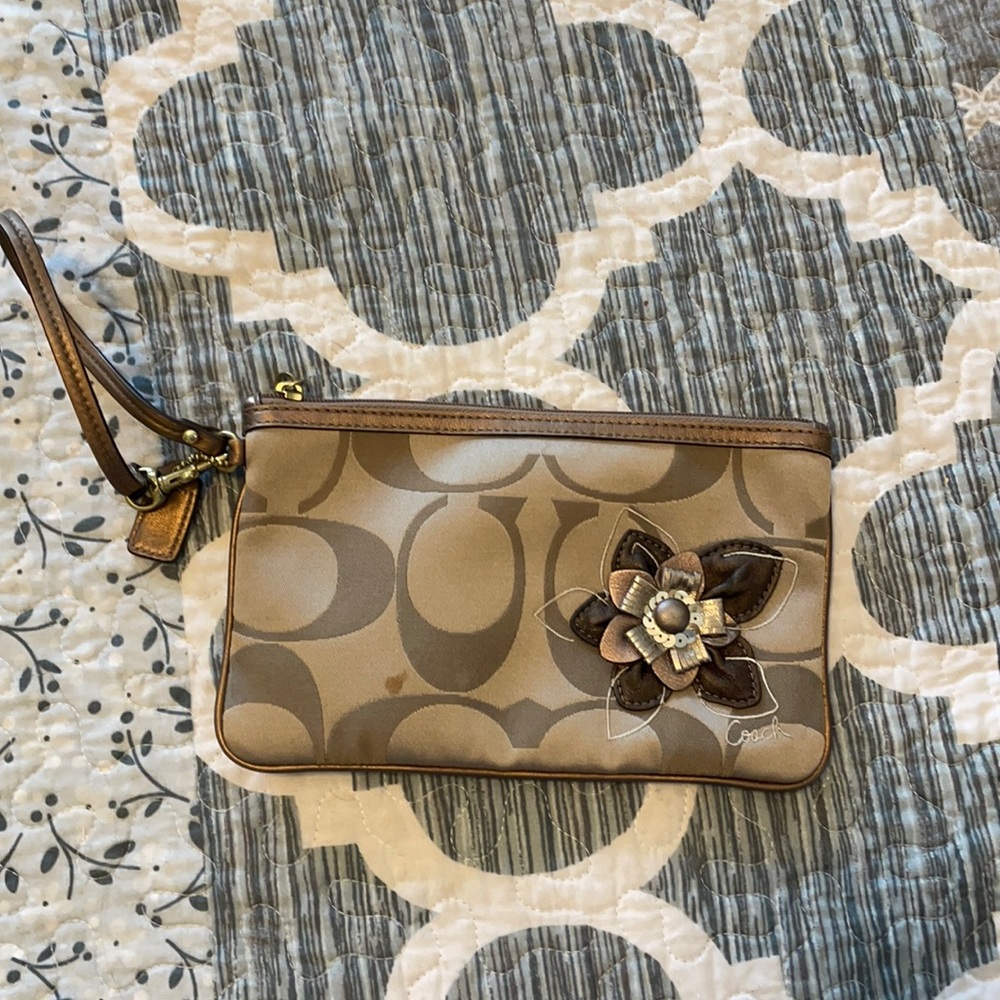 Coach wristlet